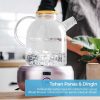 One Two Cups Teko Pitcher Teh Chinese Glass 1.1L