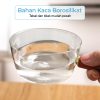 One Two Cups Panci Masak Kaca Glass Cooking Pot Wooden Handle - KC007