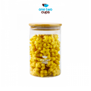 One Two Cups Toples Kaca Penyimpanan Makanan Glass Jar 280ml