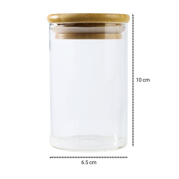 One Two Cups Toples Kaca Penyimpanan Makanan Glass Jar 280ml