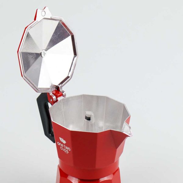One Two Cups Espresso Coffee Maker Moka Pot Teko Stovetop Filter - MX001