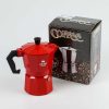 One Two Cups Espresso Coffee Maker Moka Pot Teko Stovetop Filter - MX001
