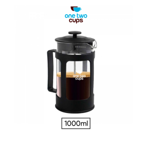 One Two Cups Teko Kopi French Press Coffee Maker Pot - KG73I - 1000ML
