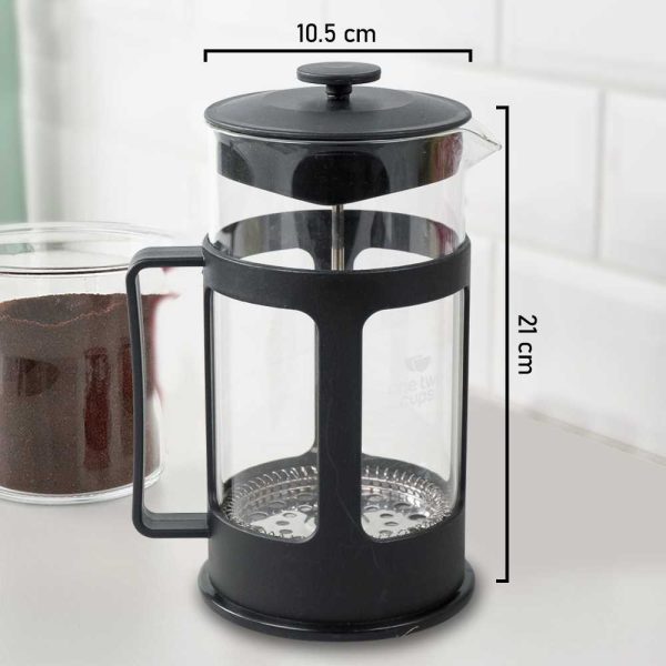 One Two Cups Teko Kopi French Press Coffee Maker Pot - KG73I - 1000ML