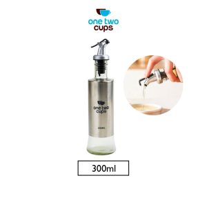 One Two Cups Botol Minyak Olive Oil Bottle Leak-proof 300ml - KG57H - Silver