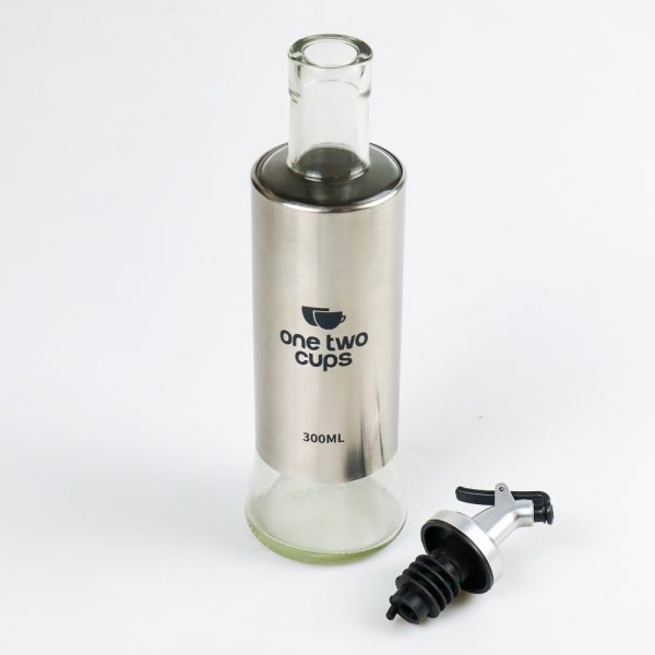 One Two Cups Botol Minyak Olive Oil Bottle Leak-proof 300ml - KG57H - Silver