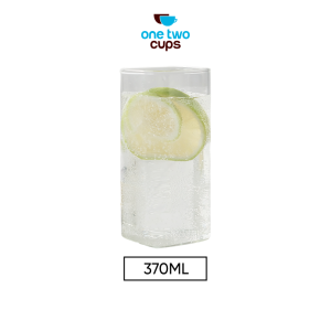 One Two Cups Gelas Minuman Borosilicate Glass 370ml