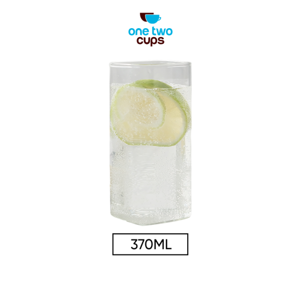 One Two Cups Gelas Minuman Borosilicate Glass 370ml