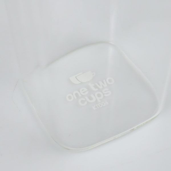 One Two Cups Gelas Minuman Borosilicate Glass 370ml