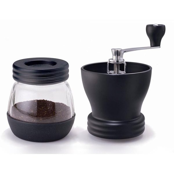 One Two Cups Alat Penggiling Kopi Manual Coffee Grinder - CF4146 - Black