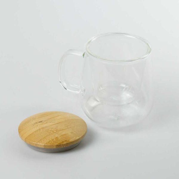 Gelas Cangkir Teh One Two Cups with Infuser Filter C225 420 ML