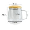 Gelas Cangkir Teh One Two Cups with Infuser Filter C225 420 ML