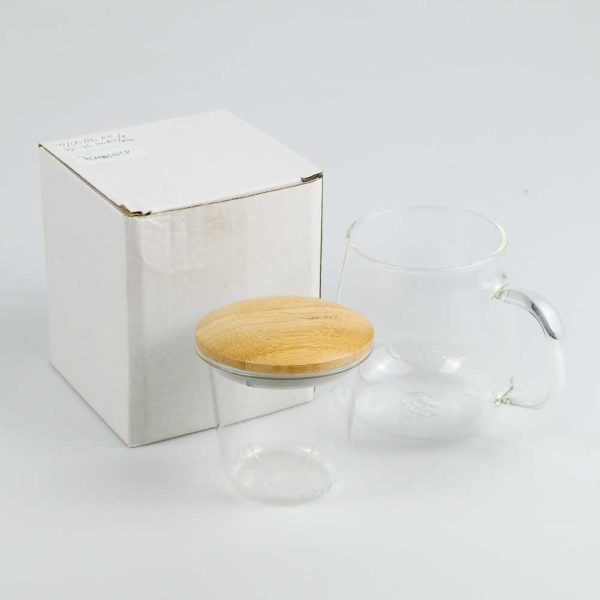 Gelas Cangkir Teh One Two Cups with Infuser Filter C225 420 ML