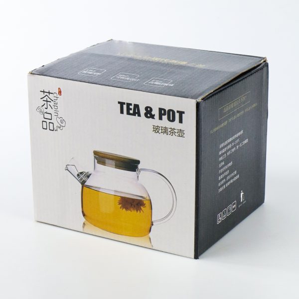 One Two Cups Teko Pitcher Teh Chinese Teapot Maker Glass 1L