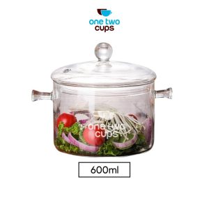 One Two Cups Pot Panci Masak Stewing Soup Pot 16CM