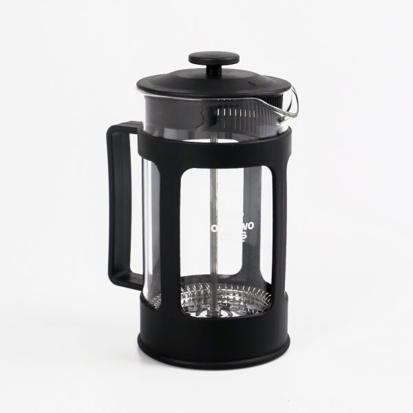 One Two Cups French Press Coffee Maker Pot 600ml