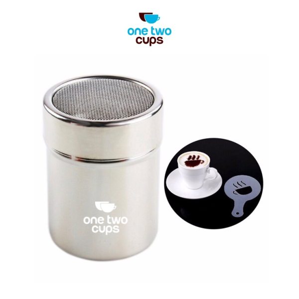 One Two Cups Penabur Bubuk Stensil Kopi Coklat Gula - HY18041504