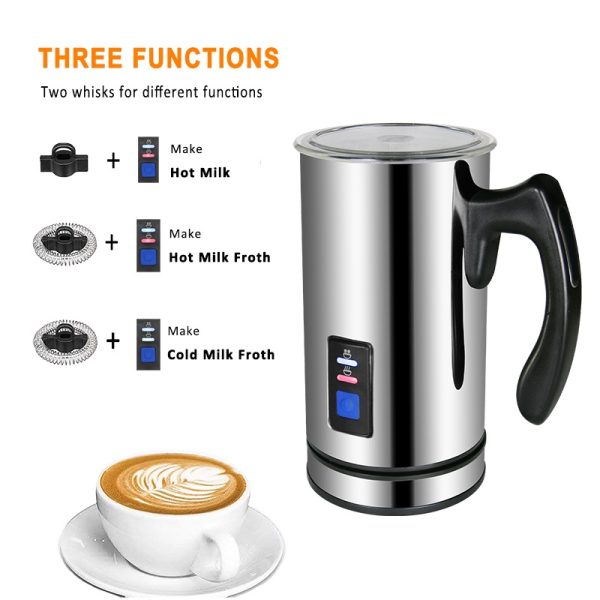 One Two Cups Electric Milk Frother Pembuat Busa Susu Cappucino N311VDE