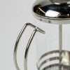 One Two Cups French Press Coffee Maker Pot Stripe Pattern 350ml