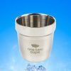 One Two Cups Gelas Bir Stainless Steel 180ML - J070