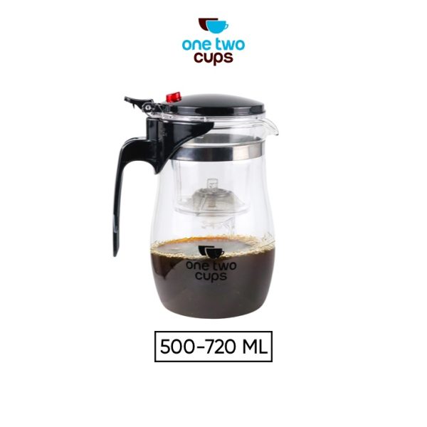 One Two Cups Teko Pitcher Teh Chinese Teapot Maker 500ml atau 720ml
