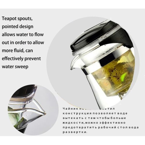 One Two Cups Teko Pitcher Teh Chinese Teapot Maker 500ml atau 720ml