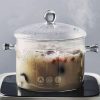 One Two Cups Pot Panci Masak Stewing Soup Pot Glass 15cm