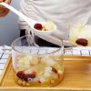 One Two Cups Pot Panci Masak Stewing Soup Pot Glass 15cm