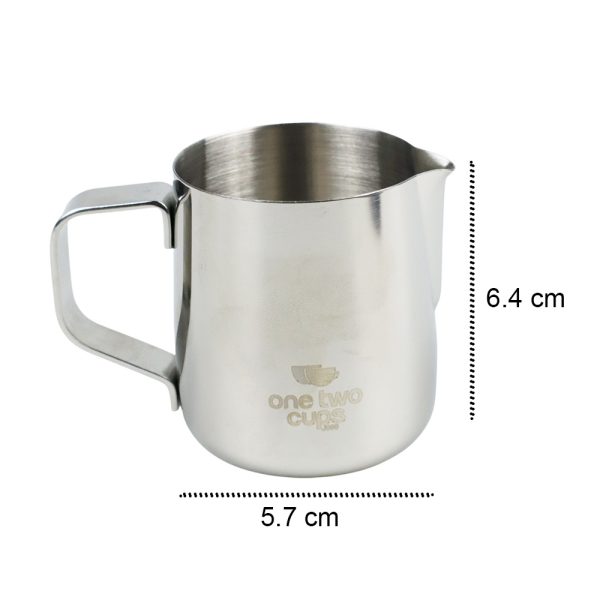 One Two Cups Gelas Milk Jug Kopi Espresso Latte Art 150ml - J068