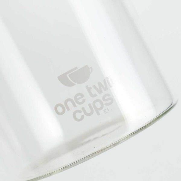 One Two Cups Toples Kaca Penyimpanan Makanan Glass Storage Jar - E1 800 ML