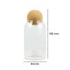 One Two Cups Toples Kaca Penyimpanan Makanan Glass Storage Jar - E1 800 ML