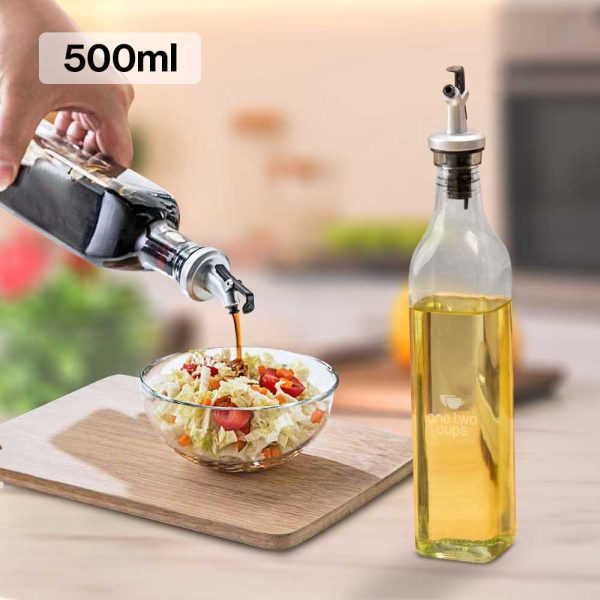 One Two Cups Botol Minyak Olive Oil Botol Penyimpanan Minyak Bumbu 500ml