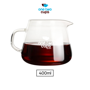 One Two Cups Coffee Maker Pot Kettle Teko Kopi Barista 400ml
