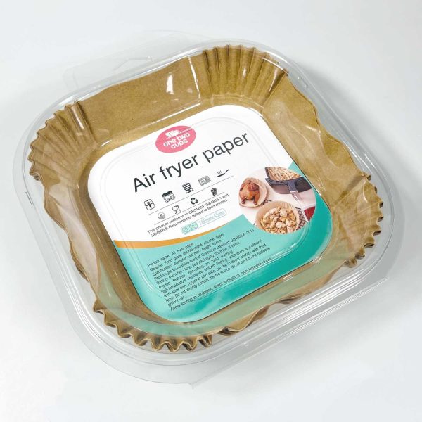 One Two Cups Kertas Alas Air Fryer Paper Liner Non Stick 50 PCS - MJ5