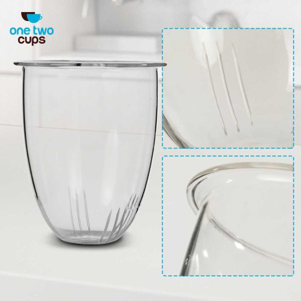 One Two Cups Saringan Teh Filter Pengganti untuk Teko Teh Kaca - K771