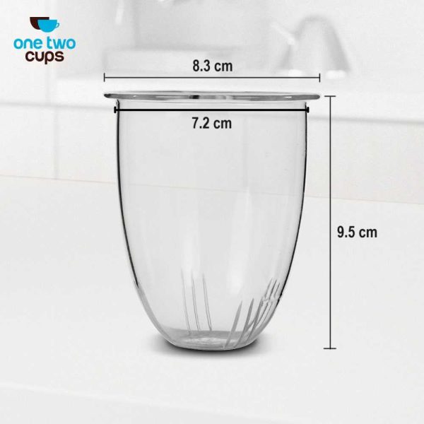 One Two Cups Saringan Teh Filter Pengganti untuk Teko Teh Kaca - K771