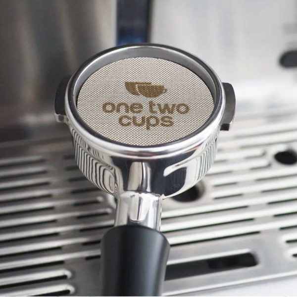 One Two Cups Puck Screen Portafilter Espresso Machine 150µm - SUS3