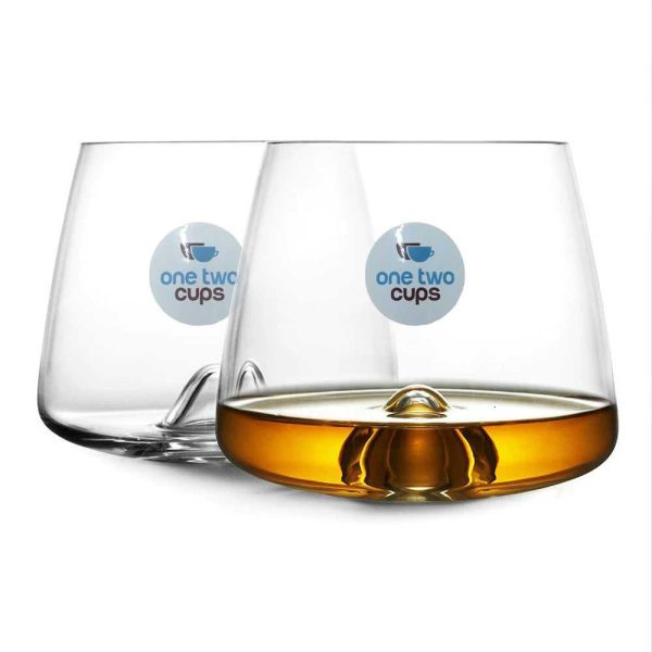 One Two Cups Gelas Crystal Cone Rock Glass 300 ml - YJ0907