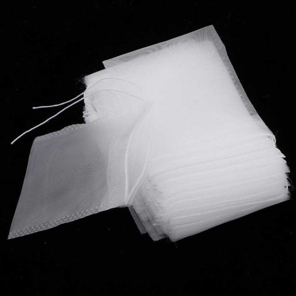 One Two Cups Kantong Filter Saringan Teh Nilon Teabag Disposable 50PCS - M100