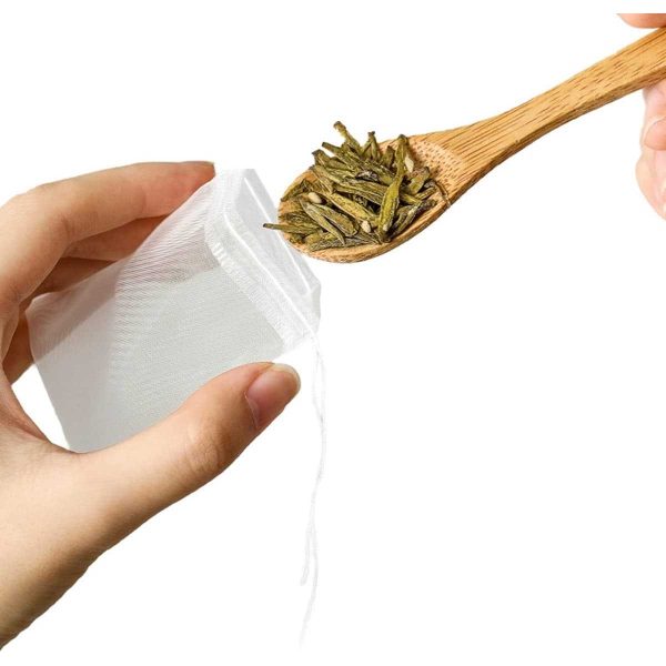 One Two Cups Kantong Filter Saringan Teh Nilon Teabag Disposable 50PCS - M100
