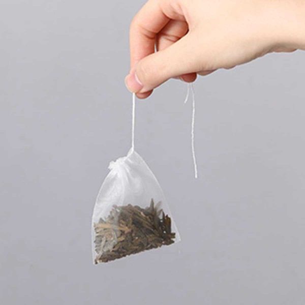 One Two Cups Kantong Filter Saringan Teh Nilon Teabag Disposable 50PCS - M100
