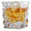One Two Cups Gelas Crystal Diamond Cut Rock Glass 300ml - YJ103