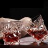 One Two Cups Gelas Crystal Diamond Cut Rock Glass 300ml - YJ103