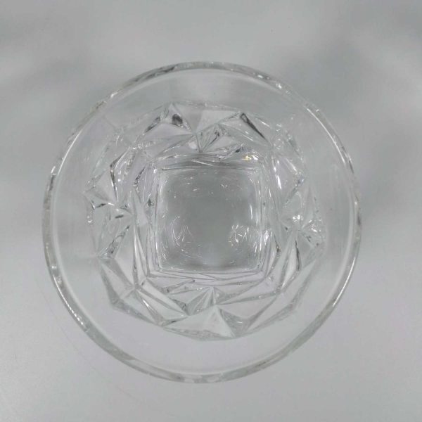 One Two Cups Gelas Crystal Diamond Cut Rock Glass 300ml - YJ103