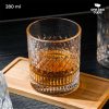 One Two Cups Gelas Crystal Old Fashioned Rock Glass 280ml - YJ10