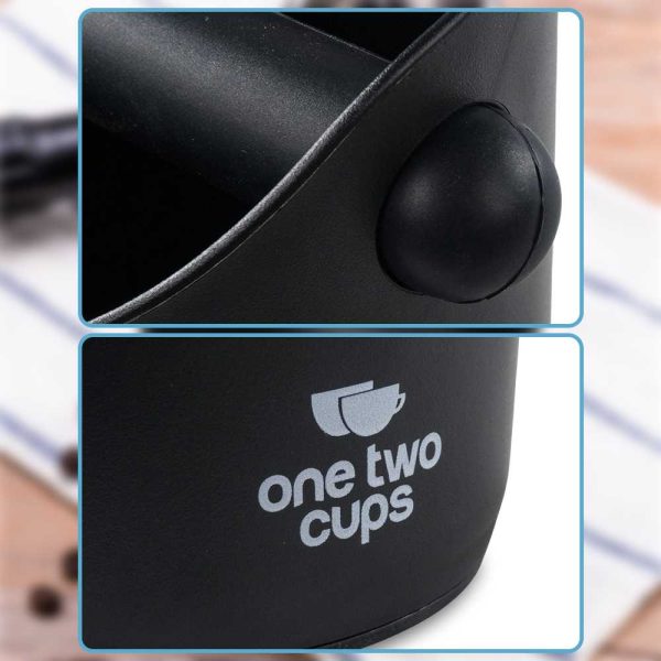 One Two Cups Wadah Ampas Kopi Espresso Knock Box Container Model A - EA02682