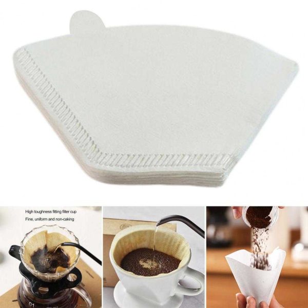 One Two Cups Kertas Saringan Kopi Coffee Filter Paper 1-2 Cups 100 PCS - S101