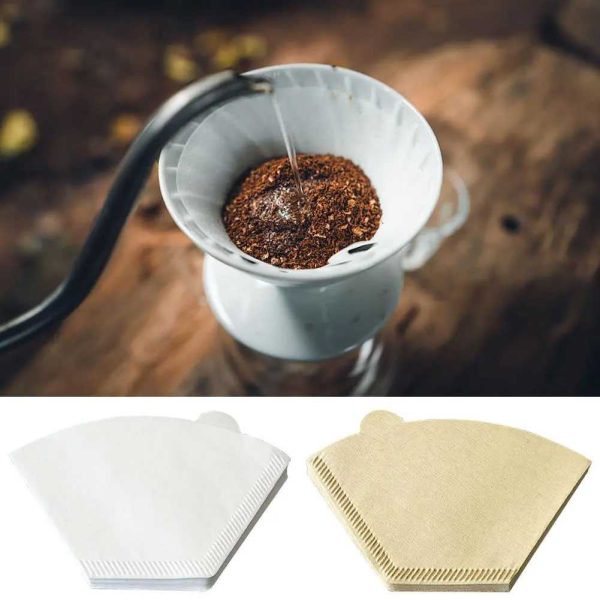 One Two Cups Kertas Saringan Kopi Coffee Filter Paper 1-2 Cups 100 PCS - S101