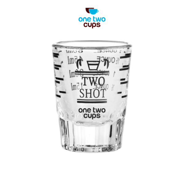 One Two Cups Gelas Kopi Expresso Shot Glass Coffee 60ml - MD19