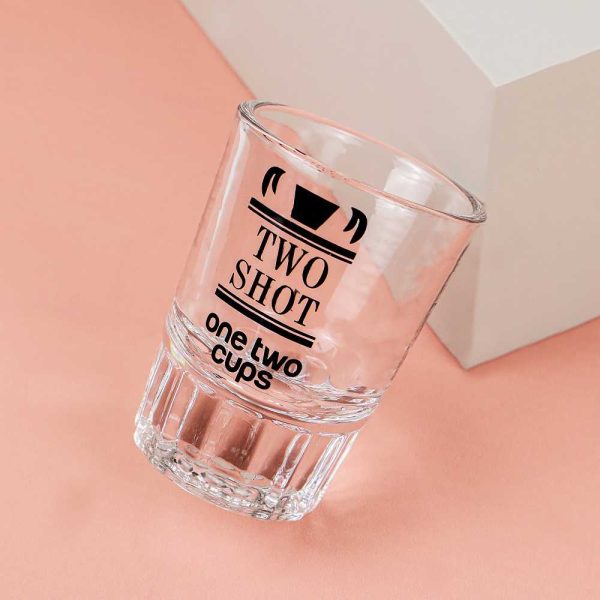 One Two Cups Gelas Kopi Expresso Shot Glass Coffee 60ml - MD19